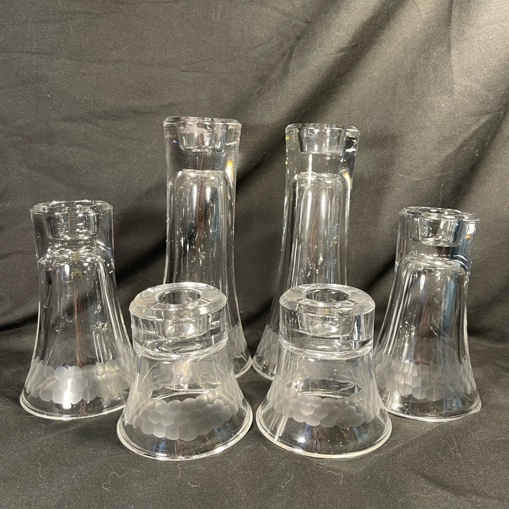 PartyLite taper candle holders